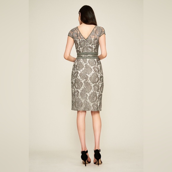 TADASHI SHOJI gaia corded embroidery dress - Picture 3 of 5